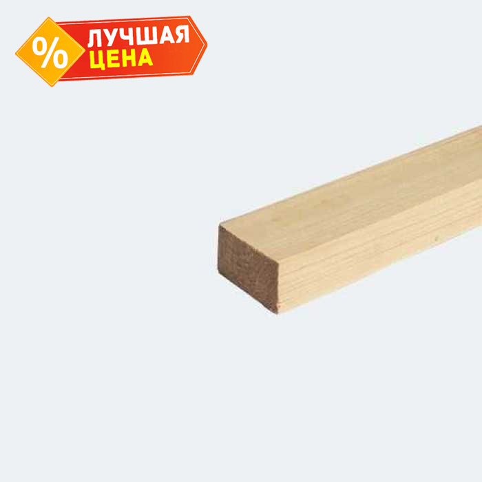 Брусок сухой 30х50х6000 сорт 1-3